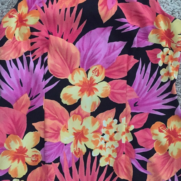 🌴Tropical print dress🌴 - Picture 3 of 8